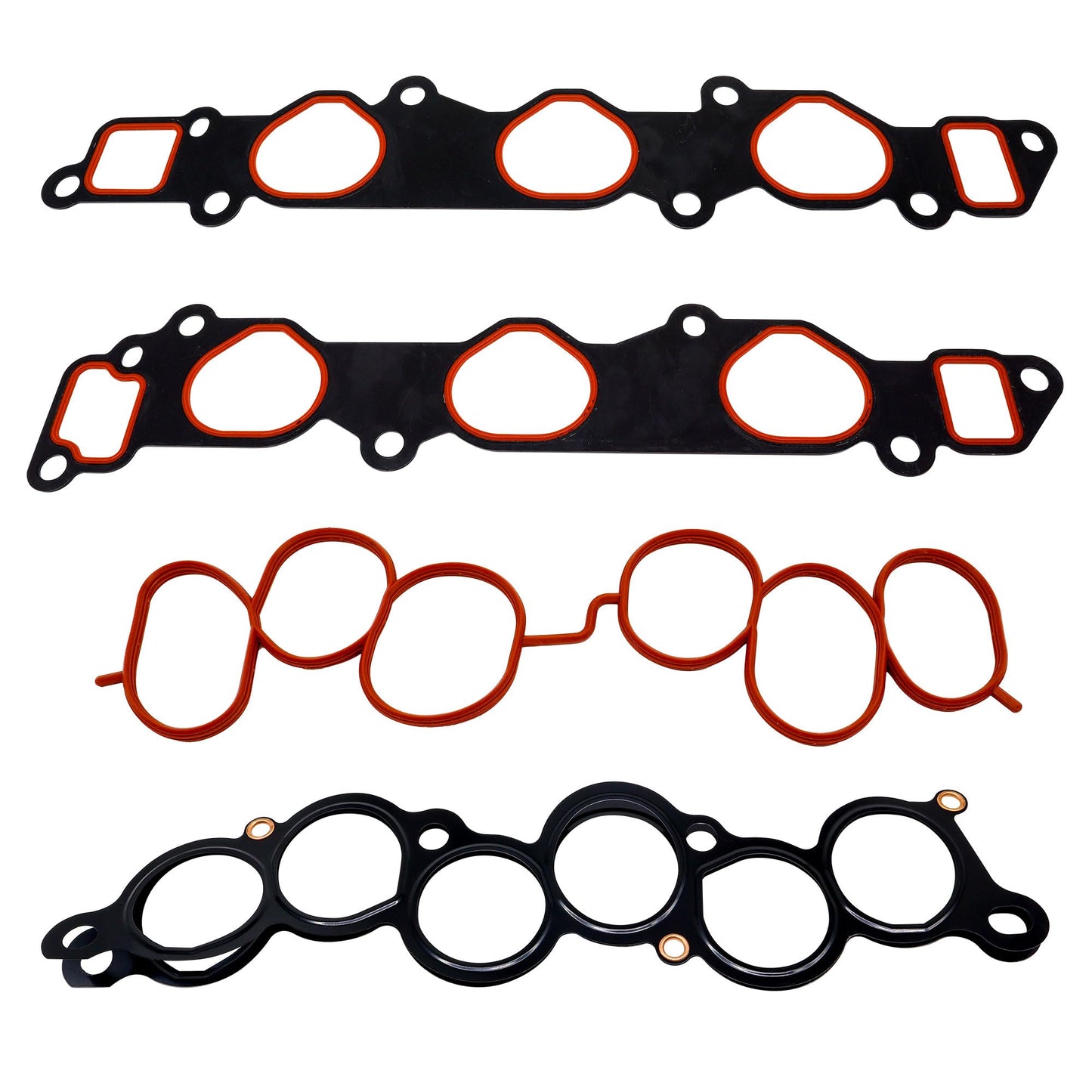 HiSport Intake Manifold Gasket Set MS92766 Engine Gasket 3.0L V6 Compatible with Lexus ES300 1994-2003,GS300 2006,RX300 1999-2003,Replacement for Toyota Camry 1994-2006 2955cc