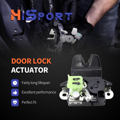 HiSport Rear Tailgate Lock Actuator Trunk Latch 81230-C1500 Compatible with Hyundai Sonata Sedan 2018 2019 Replacement for 81230C1500
