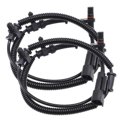 HiSport Front L/R ABS Wheel Speed Sensor Compatible with Ram 1500 2013-2018, 1500 Classic 2019-2022, Replaces ALS2587 68267297AA 68170065AB 68170065AC 68170065AD 68170065AE, 2PCS