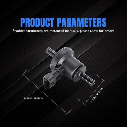 HiSport 28910-26900 Canister Purge Valve - Compatible with Hyundai Accent 2006-2011 Elantra 2007-2012 Equus 2011-2013 Genesis 2009-2014 Compatible with Kia Rio 2006-2012 Rio5 2006-2011 Soul 2010-2011
