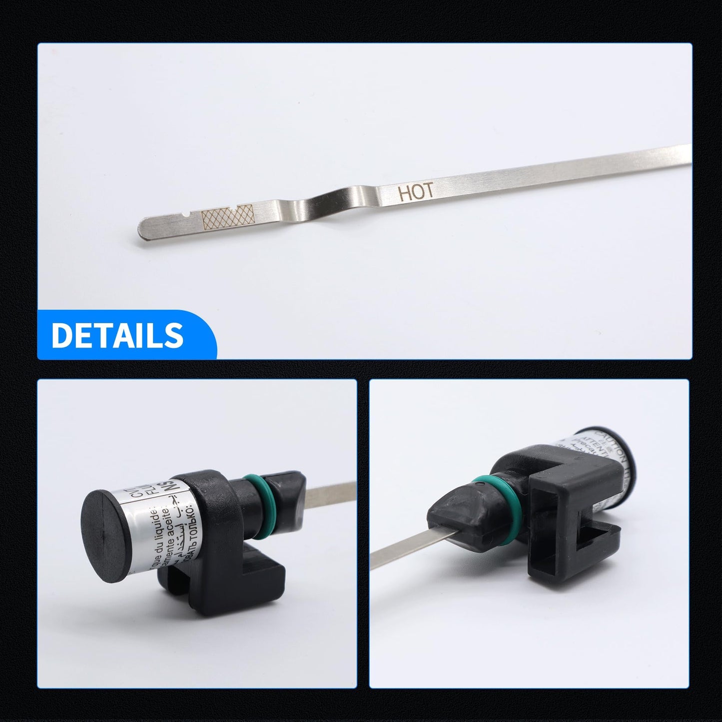 HiSport 31086-JA000 CVT Transmission Dipstick Compatible with Nissan Altima 2007-2020,Rogue 2013 2014 2015 2016 2017 2018 2019 2020 2021 2022,Maxima, Murano 2006 2007 2008-2022,Sentra 2017 2018 2019