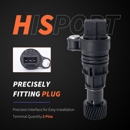 HiSport Transmission Output Speed Sensor Compatible with Hyundai Tiburon 2006-2008 Sonata 1999-2000 Elantra 2001-2006 Kia Optima 2001-2007 Spectra 2005 Replaces B113802020CA