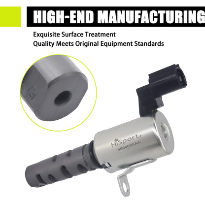 HiSport 917-291 Variable Valve Timing Solenoid - Intake VVT Compatible with Chrysler 200 2011-2014 Sebring 2007-2010, Dodge Avenger 2008-2014 Caliber 2007-2012 Journey 2009-2020, Jeep Compass Patriot