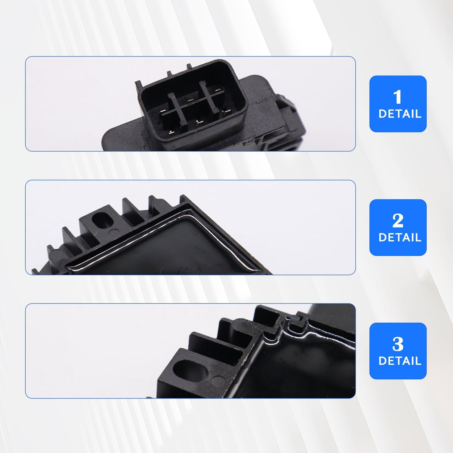 HiSport Voltage Regulator Rectifier - Compatible with Yamaha Replaces ?5GT-81960-00-00 5BN-81960-00-00 31600-HM8-003 31600-HM8-013