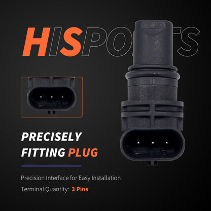 HiSport PC984 Camshaft Position Sensor - Compatible with Audi A1 A3 A4 A5 A6 A8 Seat Volkswagen Arteon Beetle Seat Ibiza Leon Toledo Replaces 04C907601 04C907601K PC984 17211