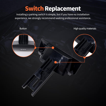 HiSport A2044270020 Brake Release Handle- Compatible with Mercedes-Benz C E CLS GLK Class X204 W204 W207 W218 W212 2008-2016