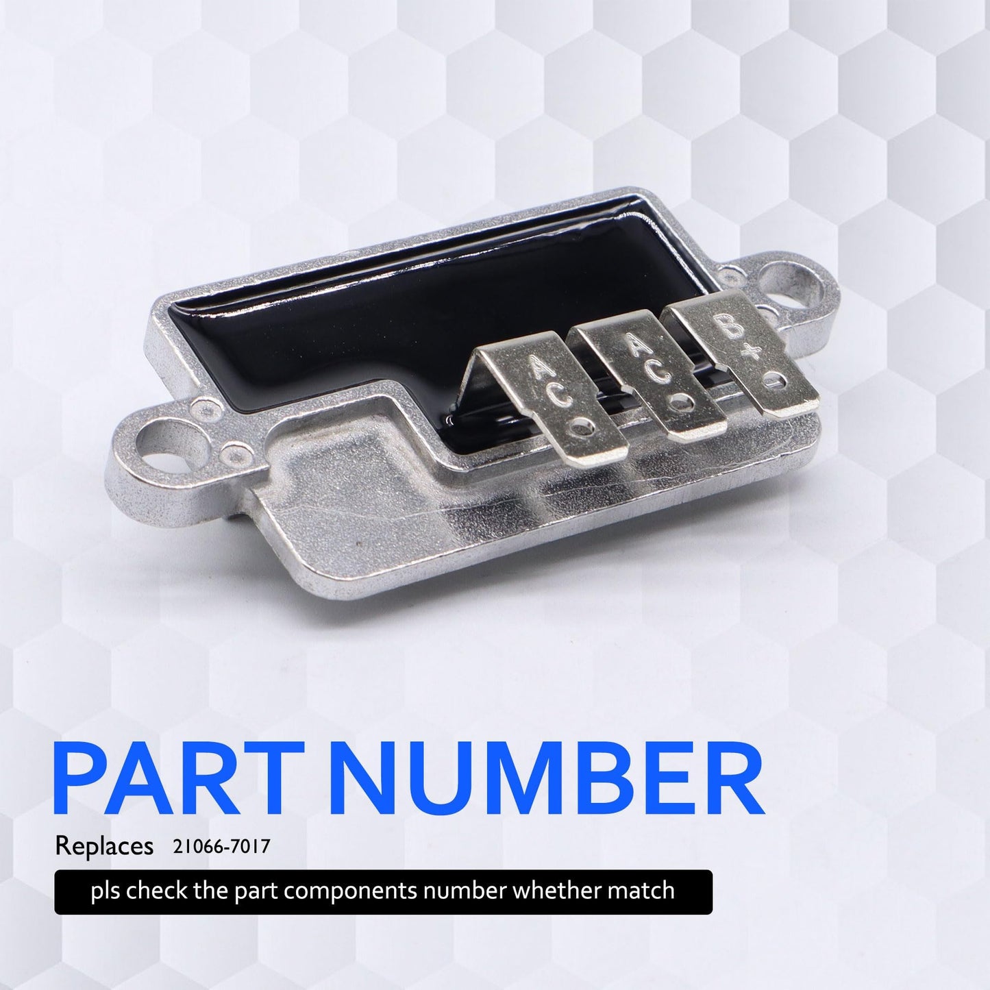 HiSport Voltage Regulator Compatible with Kawasaki Replaces 21066-7017 210667017 21066 7017