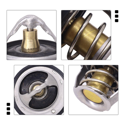 HiSport Engine Thermostat with Gasket Compatible with Subaru Forester, Impreza WRX STI, Legacy, Outback, Tribeca, WRX STI, Replacement for 21200AA072 21236AA010