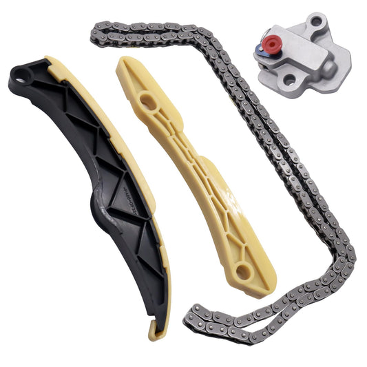 HiSport 24410-2B700 Engine Timing Chain Kits - Compatible with Hyundai Accent Elantra Sonata Tucson Veloster 2012-2021 Kia Forte Optima Rio Seltos Soul 2012-2021 - 24420-2B611 24431-2B620 24321-2B620