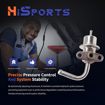 HiSport Fuel Injection Pressure Regulator 22670-3S50A Replacement for Nissan NP300 Urvan Xterra Frontier 1998 1999 2000 2001 2002 2003 2004