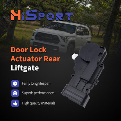 HiSport 746-848 Rear Liftgate Actuator - Compatible with Toyota Sequoia 2001 2002 2003 2004 2005 2006 2007 - Replace 69150-0C010
