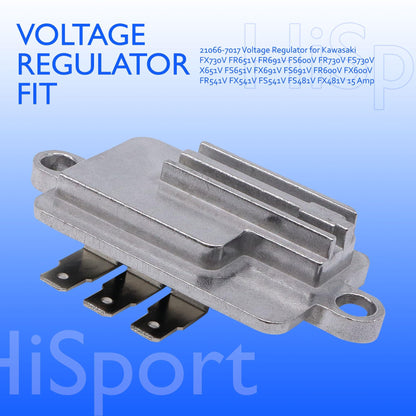 HiSport Voltage Regulator Compatible with Kawasaki Replaces 21066-7017 210667017 21066 7017