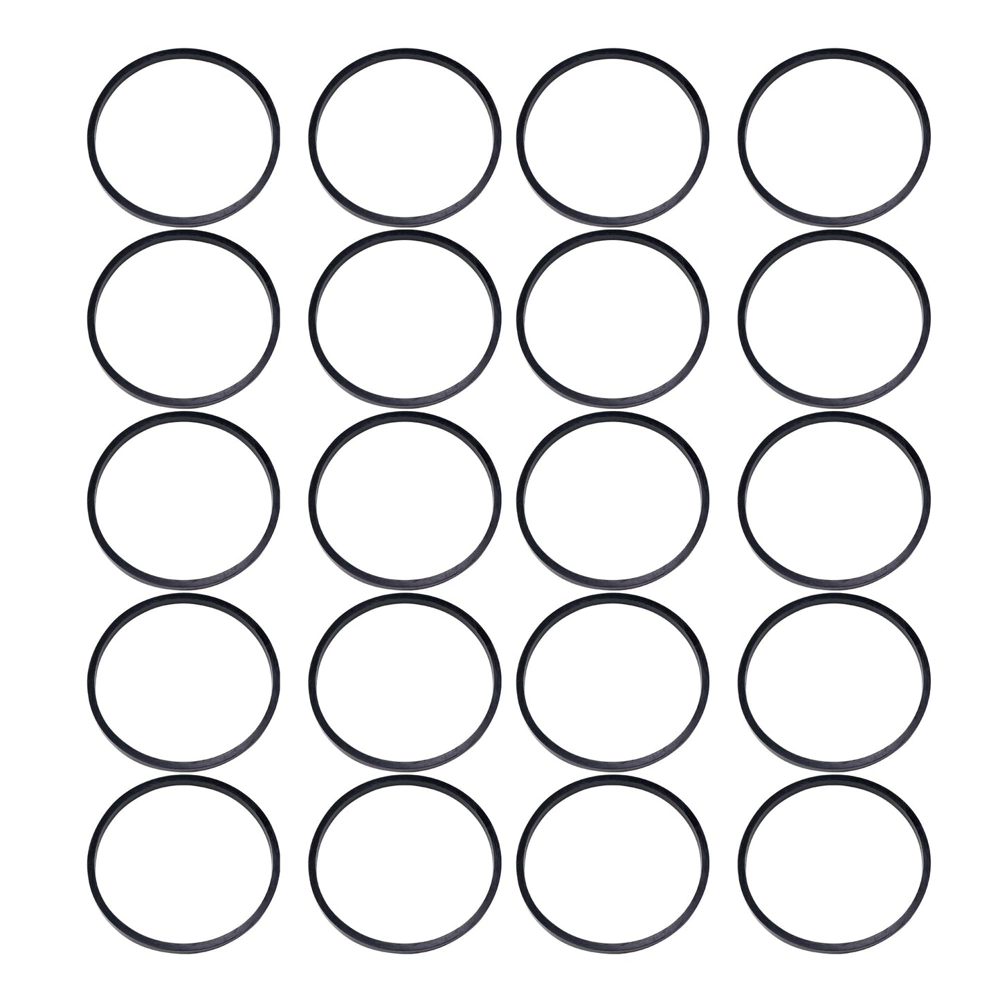 HiSport Carburetor Float Bowl Gasket - Replaces 631028 631028A 20 Pieces