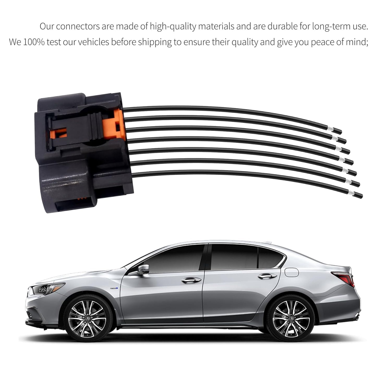 HiSport Ignition Coil Connector Pack 13355825, 19300475, 19300958 Pigtail Plug Compatible with Turbo 2011-2016 1.4L Compatible with Chevy Cruze 1.4L