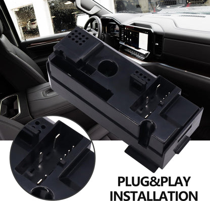 HiSport Door Lock Window Switch Control Driver Side - Compatible with 1995-2000 Chevrolet Chevy Tahoe S10 Blazer C/K 1500 2500 3500 GMC Yukon Sonoma Isuzu Hombre i-370 Replaces 15151356