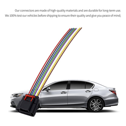 HiSport 13583440 MAF Mass Air Flow Sensor Female Connector Compatible with Buick Verano,Cadillac ATS CT6 CTS, Chevrolet Chevy Camaro Caprice Corvette Cruze, Dodge Dart, Ford F-150 250 350, GMC, Jeep