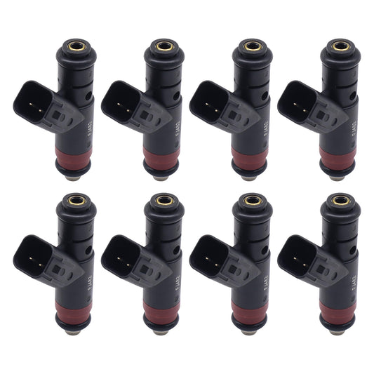 HiSport Fuel Injectors FJ482 8PCS Compatible with Dodge Ram 1500 2500 3500 Durango 2004-2008,Replacement for Chrysler Aspen 2007-2008 5.7L V8