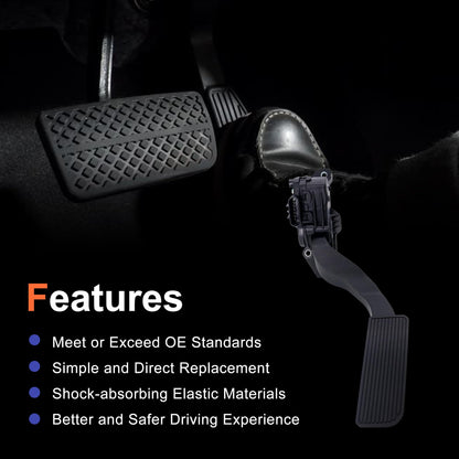 HiSport Acceleration Pedal with Position Sensor 25832864 699-105 15847349 Compatible with Cadillac Escalade & Chevrolet Avalanche Cheyenne Silverado Suburban Tahoe & GMC Sierra Yukon & Hummer H2