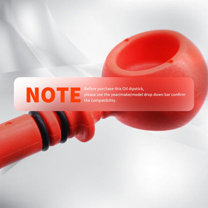 HiSport Engine Oil Dipstick Level Dip Stick - Compatible with 2006 2007 2008 2009 2010 2011 2012 2013 2014 2015 Honda Civic 1.8L L4 Gas/CNG, 2016 2017 2018 Honda HR-V 1.8L L4 Replaces 15650RNAA00