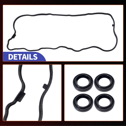 HiSport Engine Valve Cover Gasket Kit - Compatible with Honda Civic 1.8L L4 1799cc 2006-2015 - Replace VS50741R