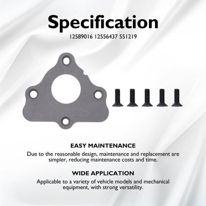HiSport 12589016 Camshaft Retainer Plate Gasket - Compatible with Chevy III IV 4.8 5.3 5.7 6.0 6.2 LS LS1 LQ9 1997-2020 - Replace 12556437 551219