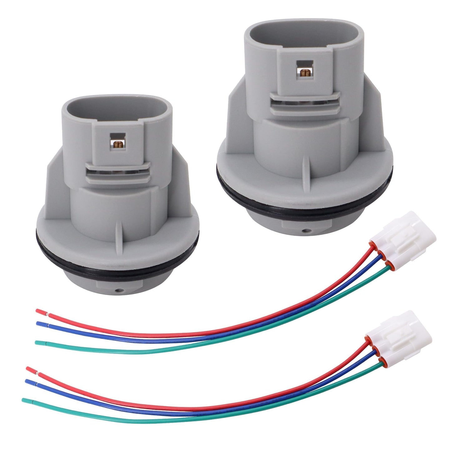 HiSport 33302-SR3-A01 2PACK Turn Signal Blinker Light Bulb Socket & Connector Compatible with Acura CL RDX RL RLX TL TSX, Honda Accord Crosstour Civic Element Odyssey CRV Pilot 2003 2004 2005