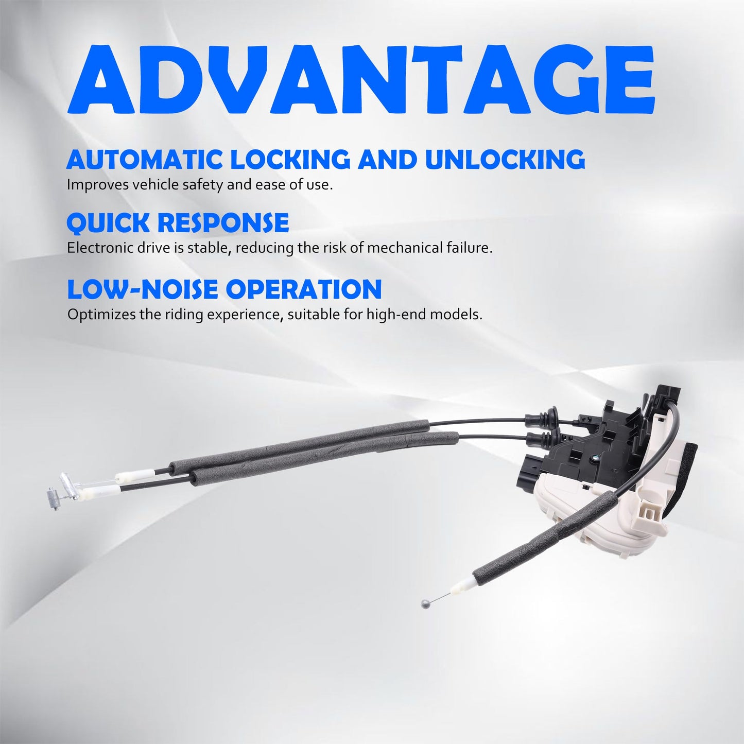 HiSport 81320-2W010 Front Right Passenger Side Door Lock Actuator - Compatible with Hyundai Santa Fe 2013-2019 Replaces 813202W010