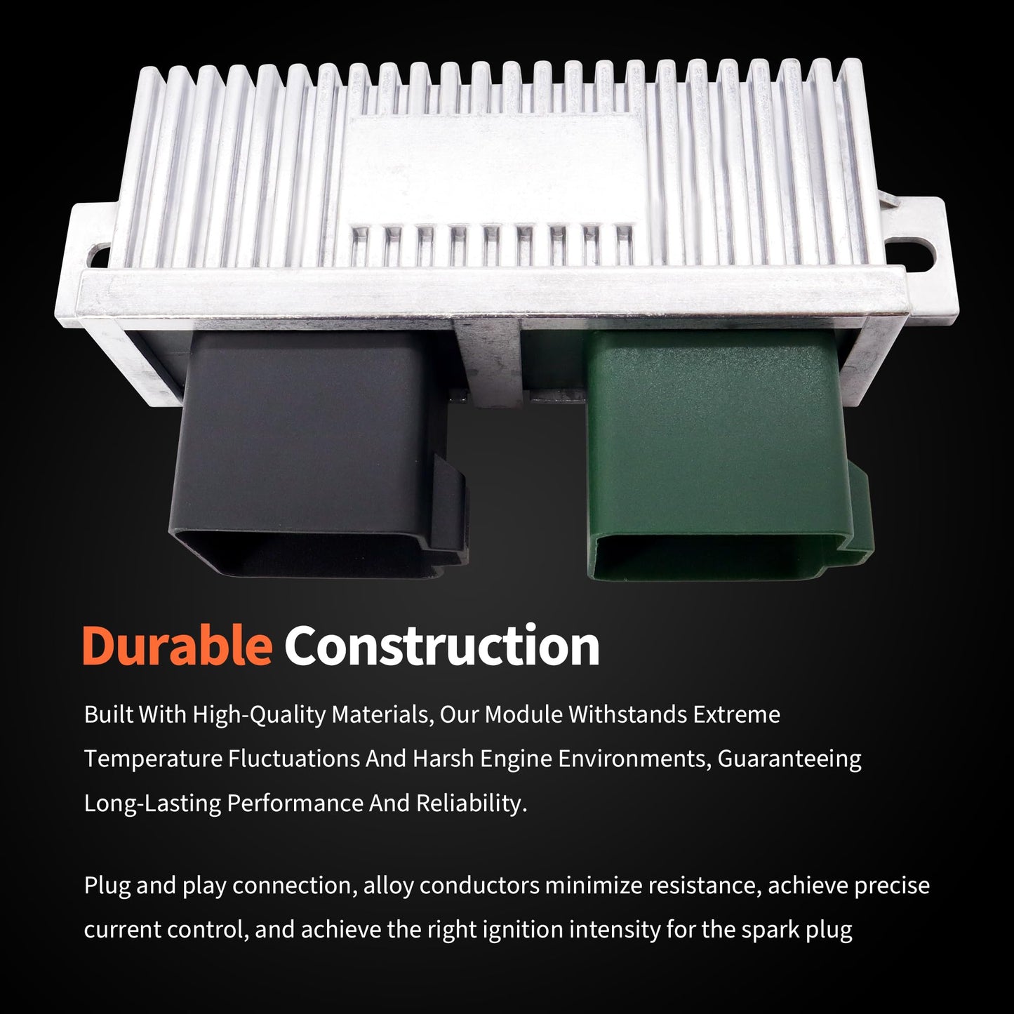 HiSport YC3Z12B533AA Diesel Glow Plug Control Relay Module Glow Plug Switch Compatible with Ford E-350 F-250 F-350 F-450 Super Duty Powerstroke 6.0L 7.3L 6.4L Replacement for 1828565C1 904-282