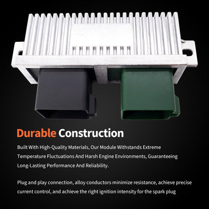 HiSport YC3Z12B533AA Diesel Glow Plug Control Relay Module Glow Plug Switch Compatible with Ford E-350 F-250 F-350 F-450 Super Duty Powerstroke 6.0L 7.3L 6.4L Replacement for 1828565C1 904-282