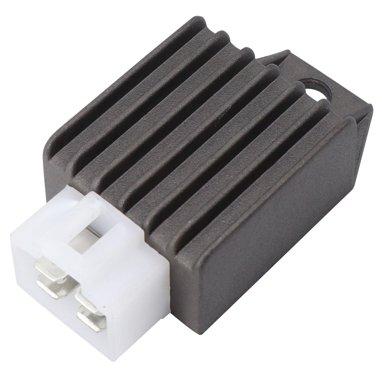 HiSport 4-Pin Voltage Regulator Rectifier - Compatible with Tao Tao 110cc ATA-110B ATA-110D ATA-110F 50cc ATM50 Pony50 VIP Thunder EVO Coolster 110cc 3050A 3050B