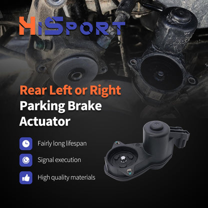 HiSport Rear Left or Right Parking Brake Actuator - Compatible with Ford F-150 2015-2023 Replaces FL3Z2B712A JL3Z2B712A