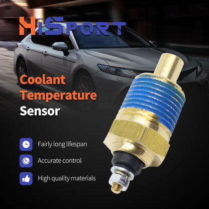 HiSport 1/2'' - 14 NPT Water Temperature Sending Sensor - Compatible with Mercruiser V6 V8 4.3 5.0 5.7 7.4 8.2 350 Replaces 18-5898 171960