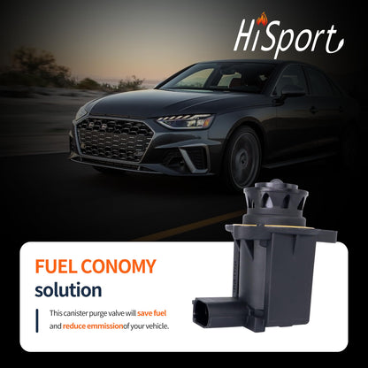 HiSport 06F145710G Turbocharger Bypass Valve - Compatible with Audi A3/S3 A4 B8 A5 for TT Compatible with VW for Golf for Jetta for Passat 1.4L 1.8L 2.0L - Replace 06F145710B