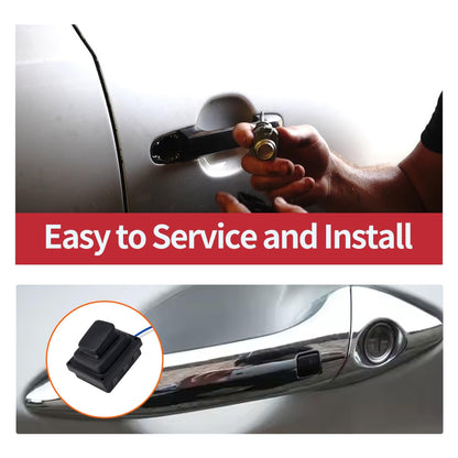 HiSport 82651-D3710 Front Door Left and Right Handle Induction Button Switch Compatible with Hyundai Tucson 2016 2017 2018 2019 2020 2021 Replacement for 82661-D3710