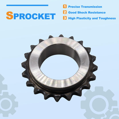 HiSport 11311439853 Engine Timing Chain Kit with Sprocket - Compatible with Mini Cooper 2007-2015 Cooper Paceman 2013-2016 Cooper Countryman 2011-2016 1.6L l4 - Replace 11317598956