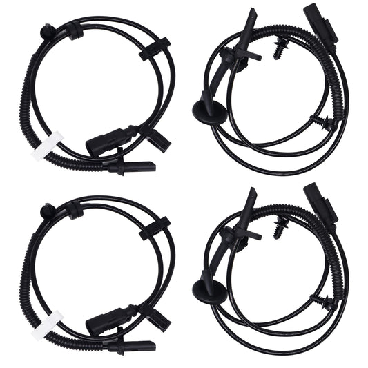 HiSport ABS Wheel Speed Sensor Front Rear left right 4PCS Compatible with Buick Chevrolet Traverse 2009-2017,Enclave 2008-2017,Replacemnt for GMC Acadia 2007-2016,Limited 2017,Saturn Outlook 2007-2010