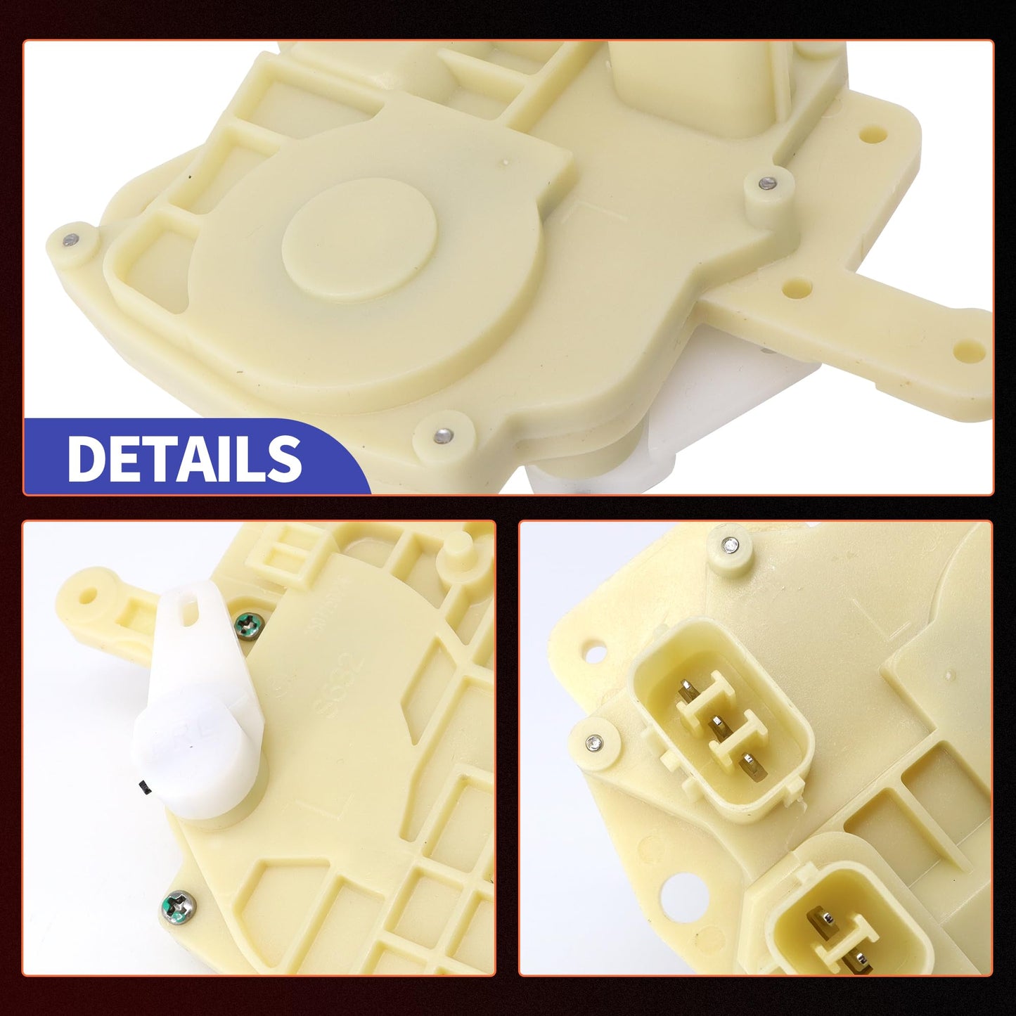 HiSport 72155S5AA01 Door Latch Lock Actuator Front Left Driver Side - Compatible with Acura CL MDX TL Compatible with Honda Accord Civic CR-V Fit Insight Odyssey 5-Door S2000 1998-2009