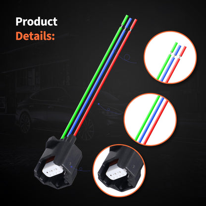 HiSport Crankshaft Position Sensor Camshaft Sensor Connector Compatible with Nissan Infiniti FX35 M35 G35 I35 Maxima Murano 350Z Altima Quest 2002-2008 Replace 907-716 917-707 917-704