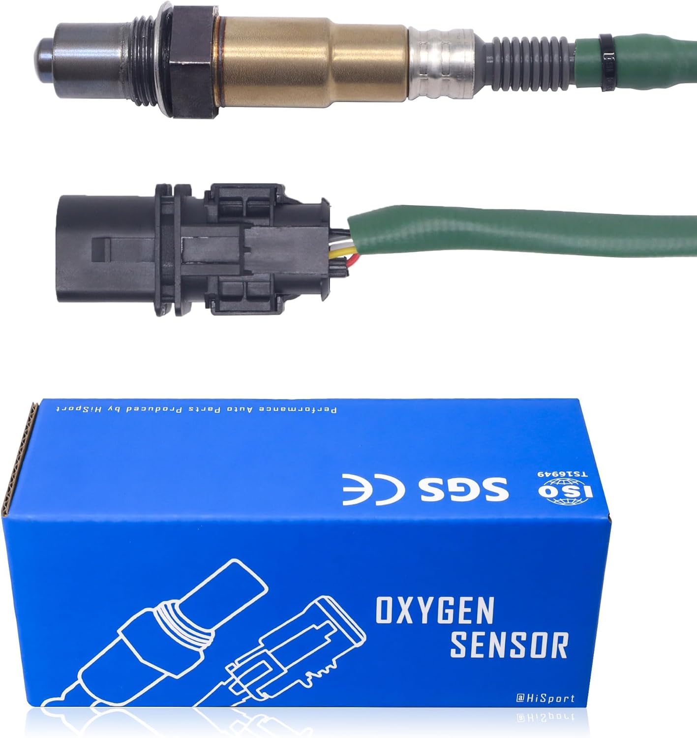 HISports Vorder Lambdasonde O2 Sensor 0258017014 Kompatibel mit 2007-2011 S550,2007-2009 E320,2007-2009 R320,2012 R350,2012-2015 ML350