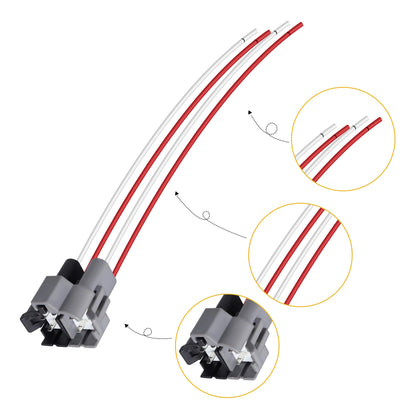 HiSport Ignition Coil Harness Connector PT1909 Compatible with GM 1985-1995,Compatible with Chevy GMC Trucks 1985-1998,Fits LT1 TPI TBI Camaro Firebird Corvette.
