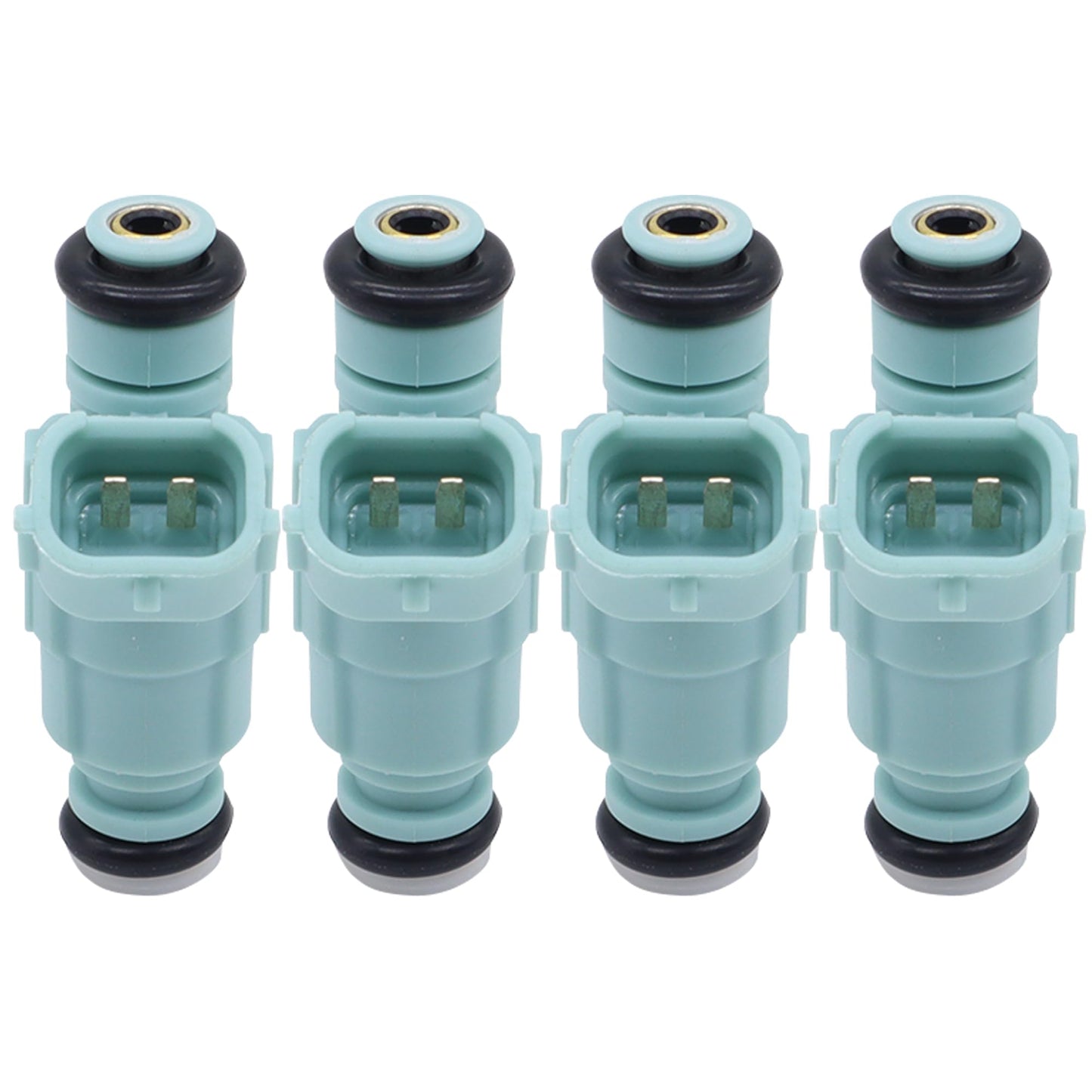 HiSport Fuel Injectors 4Pcs Replacement for Hyundai Kia Elantra Soul Spectra 2.0L L4 2008-2012 Replace 35310-23800