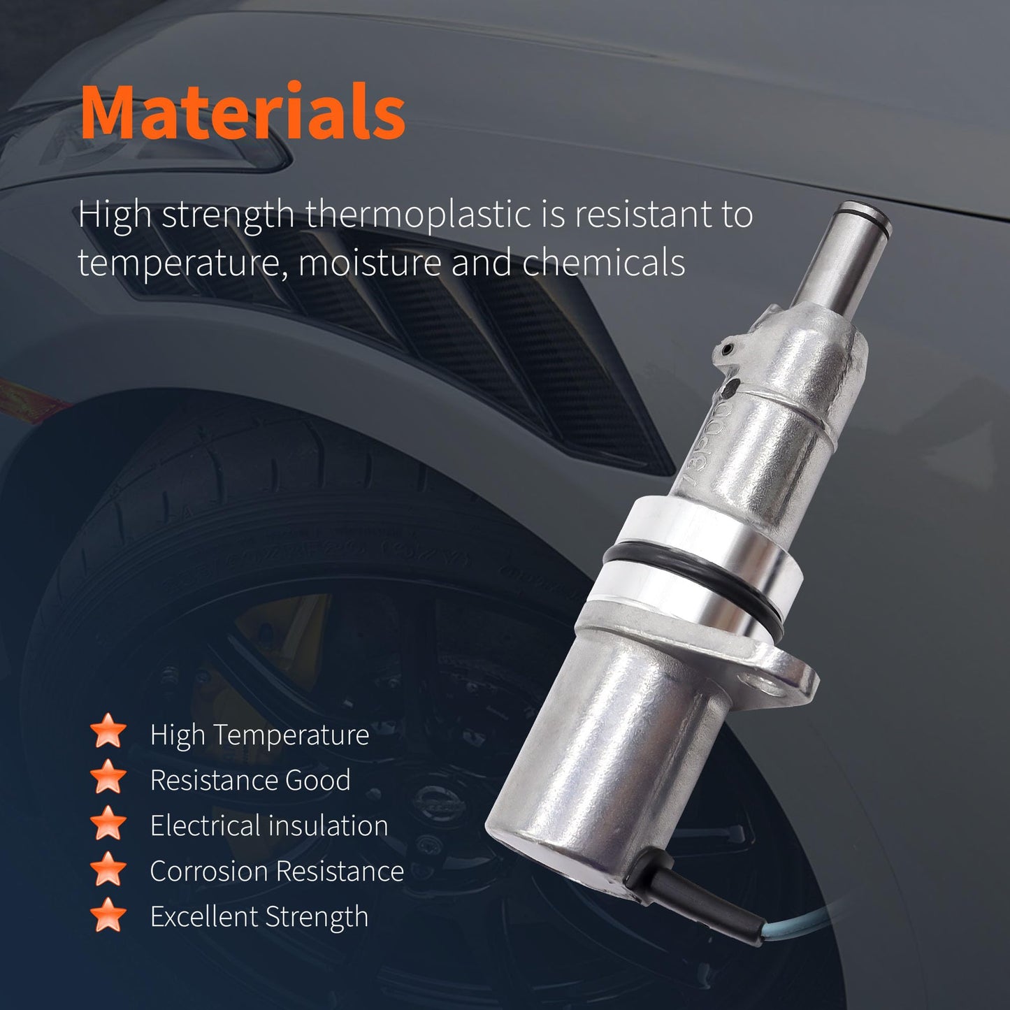 HiSport Vehicle Speed Sensor 2501073P00 - Compatible with Nissan Frontier 2.4L 1998-2001 Pickup 2.4L 1995-1997 Pickup 3L 1995 D21 2.4L 1994 - Replace SC183 SC62 SU4654 0905014