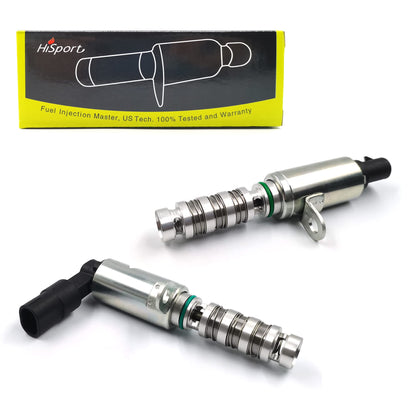 Intake & Exhaust Oil Control Variable Valve Timing VVT 24375-2E100 & 24355-2E100 Compatible with Hyundai Elantra Kona Sonata Hybrid Tucson