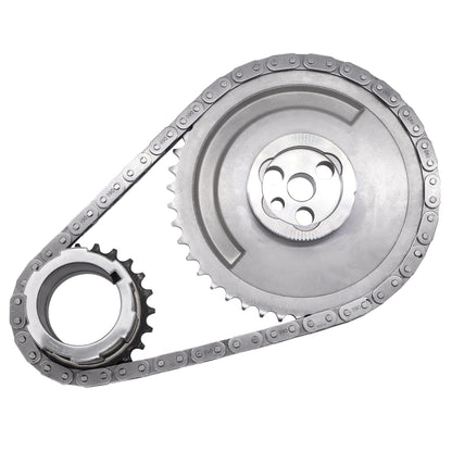 HiSport Engine Timing Chain Kit C-3220 Compatible with Chevy, GMC, Pontiac, Isuzu, Saab, Hummer, Cadillac, Buick - Express, Silverado, Corvette, Envoy, Sierra, H2, 9-7x (OHV, 8Cyl 4.8 5.3 5.7 6.0L)