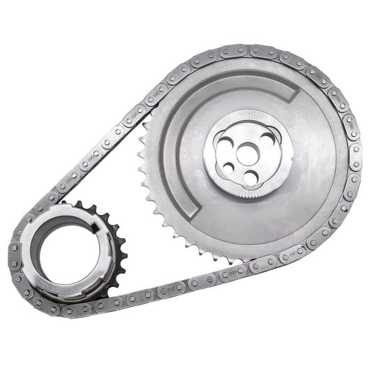 HiSport Engine Timing Chain Kit C-3220 Compatible with Chevy, GMC, Pontiac, Isuzu, Saab, Hummer, Cadillac, Buick - Express, Silverado, Corvette, Envoy, Sierra, H2, 9-7x (OHV, 8Cyl 4.8 5.3 5.7 6.0L)