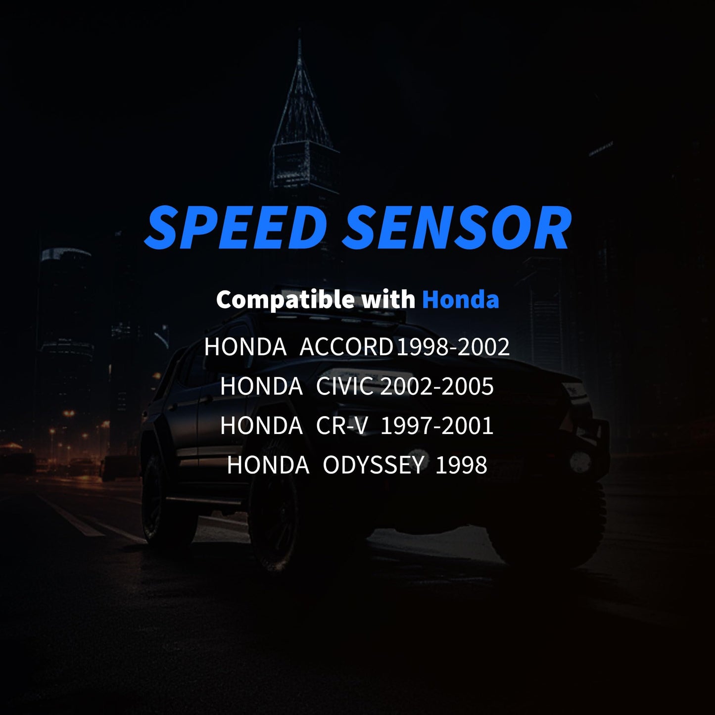HiSport Automatic Transmission Input Shaft Speed Sensor Compatible with Honda Accord 1998-2002 Civic 2002-2005 Odyssey 1998 Cr-v 1997-2001 Replaces SU5619 SC598 28810P4V003 28810P4V004