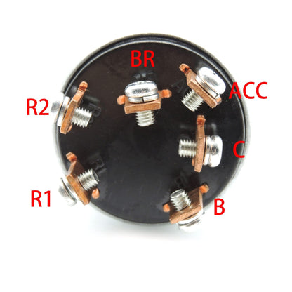 HiSport Ignition Starter Key Switch Compatible with Komatsu PC200-1 PC200-2 PC200-3 PC200-5 PC200-6 PC200-7,Komatsu Mobile Crusher BR300S-1B BR300S-2-M1 BR380JG-1 BR380JG-1E0 CD110R-2#22B-06-11910