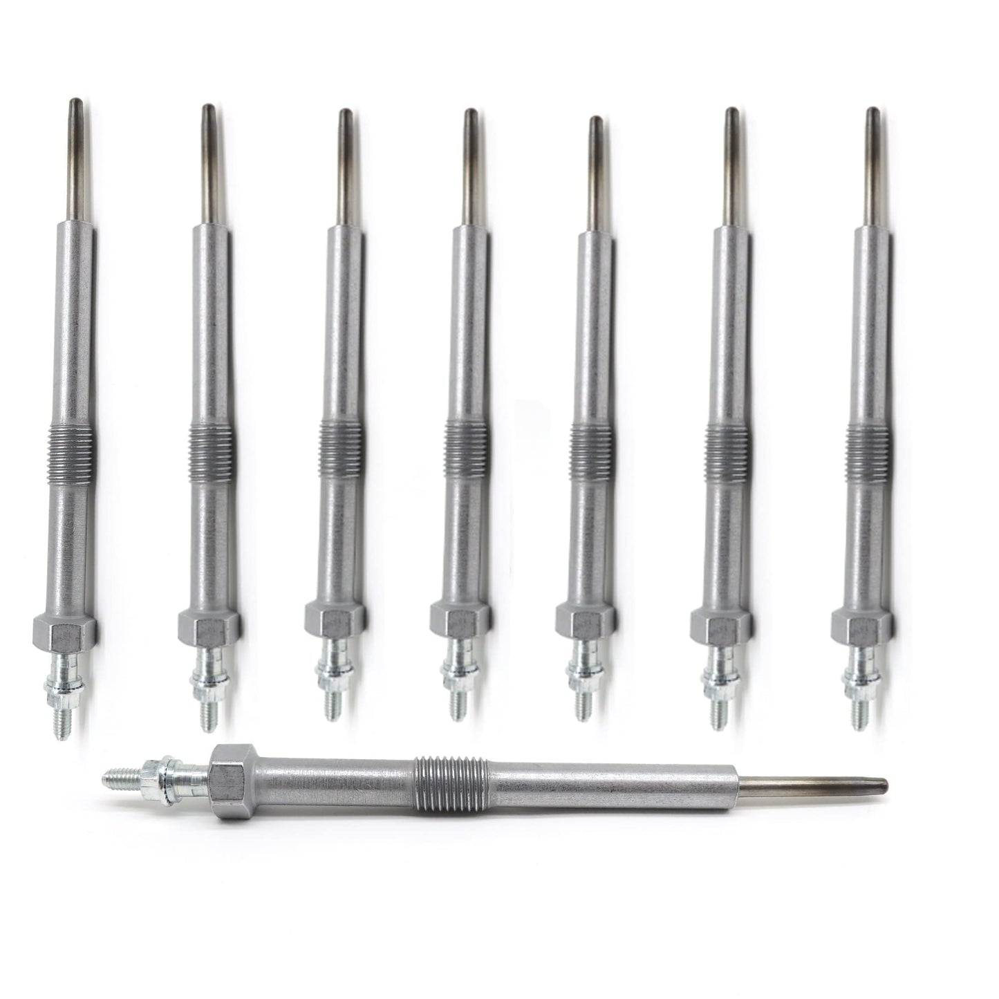 HiSport Diesel Glow Plug 8pcs - Compatible with Chevy Express GMC Silverado Savana Replaces 05613738 12639701 97364968