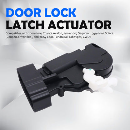 HiSport Driver Side Door Lock Latch Actuator Front Left 69120-06010 Compatible with Toyota Avalon 2000-2004, Sequoia 2001-2007, Solara 1999-2002, Tundra 2004-2006