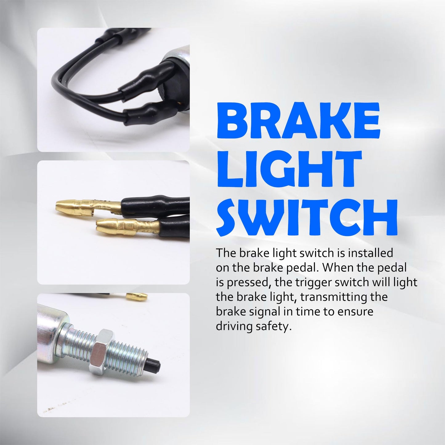 HiSport Brake Light Switch 201-1105 Compatible with Nissan 200sx 210 280zx 310 510 720 Pickup 810 Maxima Micra Pulsar Nx Sentra Stanza, 25320G9500